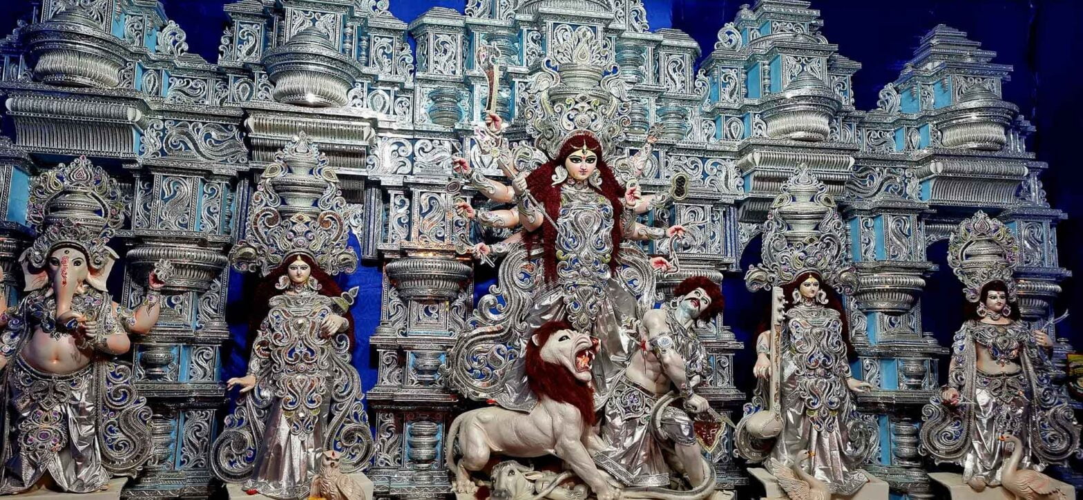 Durga Puja pandal jamshedpur